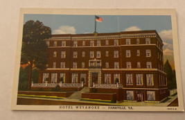 Vintage Postcard Unposted Hotel Weyanoke Farmville VA - £2.42 GBP