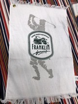 Franklin FARMS  “good food naturally” GOLF TOWEL 13”x24” EUC - $6.93