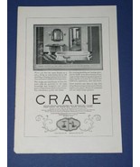 Crane Plumbing National Geographic Magazine Ad Vintage 1924 - $14.99