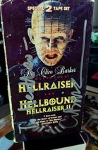 Hellraiser Collection Vhs Signed By Cliver Barker @ Days Of The Dead 2019 - £39.15 GBP