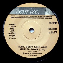 [UK Import] Kenny Rogers - Ruby, Don&#39;t Take Your Love To Town...  [7&quot; 45] - £3.63 GBP