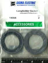 Lampholder Rubber GASKETS Weatherproof Protect Exterior Bulb Fixture SIGMA 14004 - £18.27 GBP