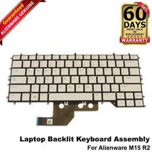 Dell Alienware m15 R2 RGB Backlit Keyboard US Layout 0T44R PK132KH1B00 Y... - €37,60 EUR