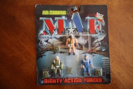 Vintage 1993 MAF Mighty Action Forces Ace Novelties - Air Command Figures Set - £7.85 GBP