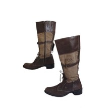 Pedro Miralles Brown Women Country Tall Riding desert Boots Size 40 - £45.89 GBP
