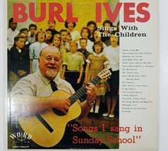 Rare !!! Burl Ives Sings With The Children Word Stereophonics WST-8130-LS - £16.47 GBP