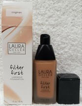 Laura Geller COGNAC Filter First Luminous Foundation Grapeseed Oil 1 oz/30mL New - $17.81