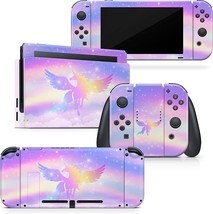The Tacky Design Unicorn Skin Is Compatible With Nintendo, And Joy Con Wrap. - £35.90 GBP