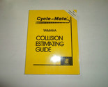 1987 Yamaha Cycle Mate Collision Estimating Guide Manuel Hiver Vol. 6 ° ... - $23.95