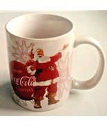 Houston Harvest Inc Coca-Cola Coffee Cup Holidays Santa Design Around Mug - $8.82