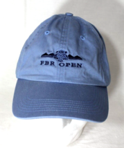 FBR OPEN Antigua Light Blue Baseball Hat Cap Adjustable Strap back Front... - £14.70 GBP