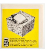 1953 Quaker Oats Corn Meal Advertisement Bread Baking Foods Snacks DWLL5 - €17,35 EUR