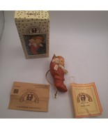 Vtg 1989 A Surprise For Santa -Enesco Memories Of Yesterday  Ornament 52... - $10.80