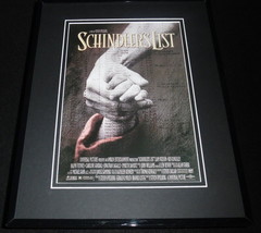 Schindler&#39;s List Framed 11x14 Repro Poster Display Liam Neeson Ben Kingsley - £27.21 GBP