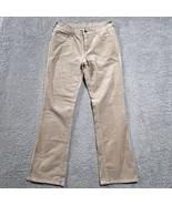 VGT Old Navy Corduroy Pants Bootcut Tan Stretch Flap Pockets Women&#39;s Siz... - $16.95 CAD