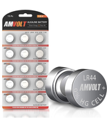 Pack of 15 LR44 AG13 357 SR44 1.5V Alkaline Button Batteries for Watches... - $399.63 MXN