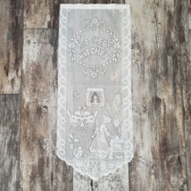 Mothers Kitchen Curtain Panel/Banner Small Window/Wall Hanging 11"X26.5" - $10.00