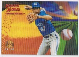 1995 Sportflix Pinnacle 3D Roberto Alomar Toronto Blue Jays Baseball Card - £0.57 GBP
