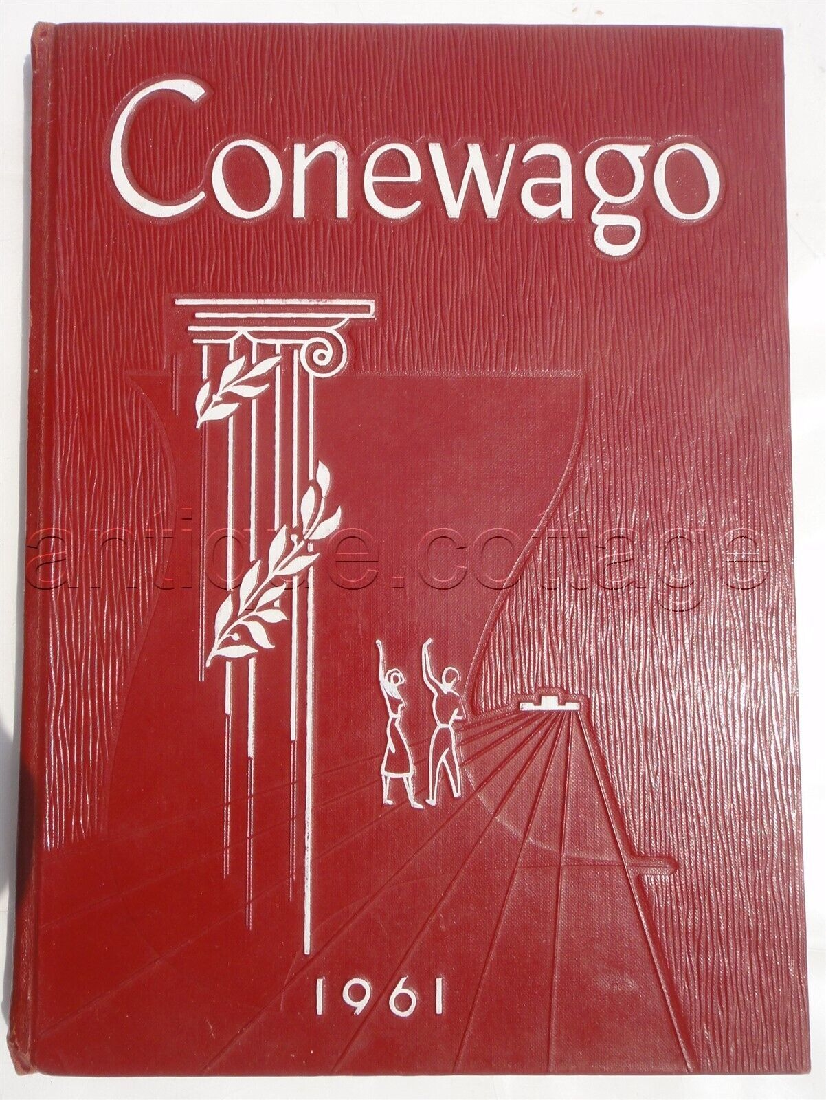 1961 CONESTOGA VALLEY HIGH SCHOOL YEARBOOK lancaster pa LINDA WELSH sig