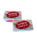 2X -JABON Zote Barra Rosa 400g Stain Dirt Removing Prdct Of Mexico Free ... - $361.56 MXN