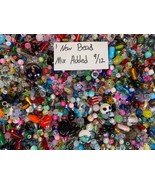 *~200~ Piece Glass Loose Beads*7oz+ Bulk Mixed Lot #1 Craft Jewelry!!! - £13.44 GBP