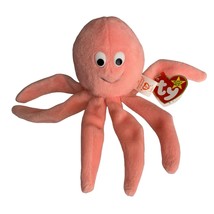 Inky the Octopus Retired TY Beanie Baby 1994 PVC Pellets Excellent Cond ... - $6.80