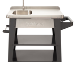 Outdoor Cooking Station Sink + Faucet Portable BBQ Prep Table Grill Serv... - $703.46