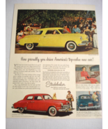 1949 Color Ad Studebaker Champion &amp; Commander - $13.77 CAD