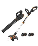 Worx 20V String Trimmer Cordless &amp; Edger 3.0 + Leaf Blower Cordless with... - €562,70 EUR