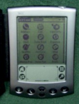Palm M500 Grey Handheld PDA Digital Organizer PalmOS 4.0 Series 8MB Ram - $46.98