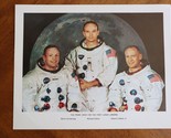 Vintage NASA 11x14 Photo/Print 69-HC-469 Apollo 11 Prime Crew Lunar Landing - $12.00