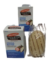 Lot Of 2 Palmer&#39;s Cocoa Butter Formula Daily Skin Therapy Cream Bar Soap... - $14.99