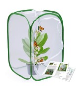 23.6&quot; Large Butterfly Habitat Insect Cage Caterpillars Enclosure Pop-Up ... - £25.53 GBP