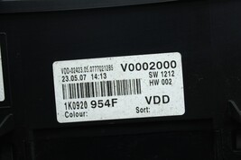 2008-2009 VOLKSWAGEN RABBIT SPEEDOMETER INSTRUMENT CLUSTER GAUGE MPH H1691 image 14