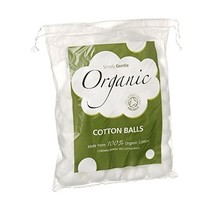Simply Gentle Organic Cotton - Pack of 100 Balls  - $335.42 MXN