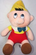 Pinocchio Plush Doll Walt Disney Animated Classic Film 6" Vintage 1985 Stuffed - £16.47 GBP