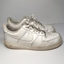 Nike Air Force 1 Men&#39;s 10 White Classic Leather Sneakers AF1 - $368.46 MXN