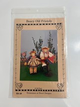 &quot;Beary Old Friends&quot; Homespun at Heart Designs Dollmaking Craft Pattern H... - $204.22 MXN