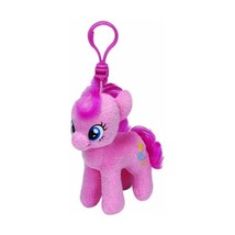 TY Beanie Baby-ty41103-My Little Pony-Pinkie Pie Keyring  - £23.32 GBP