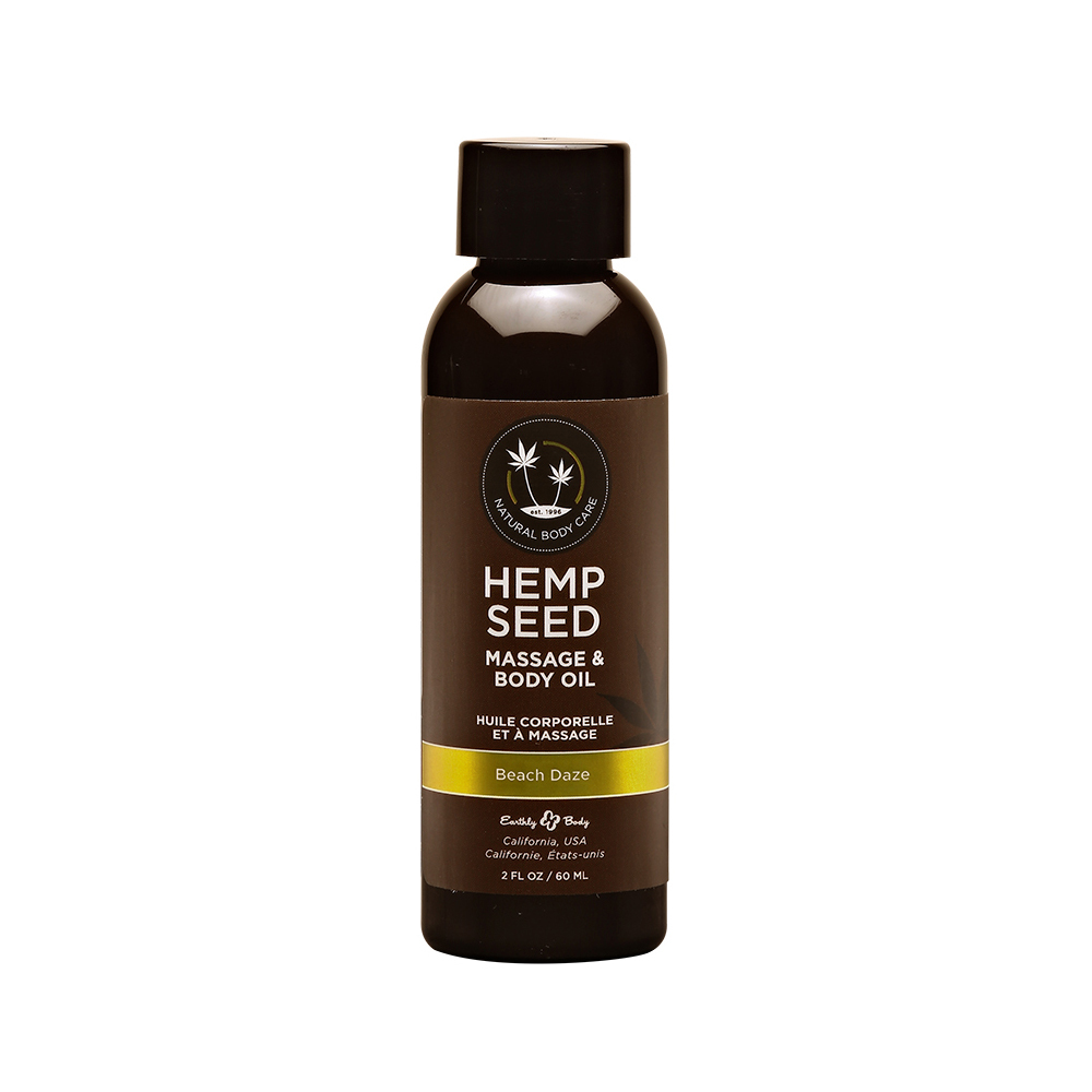 Hemp Seed Massage &amp; Body Oil Beach Daze 2 oz. - $6.58