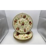 Set of 4 Royal Albert SEASONS OF COLOUR Spring Chintz Salad Plates (wear) - $99.99