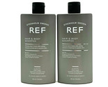 REF Stockholm Sweden Hair &amp; Body Shampoo 2-IN-1 100% Vegan 9.63 oz-2 Pack - £35.06 GBP