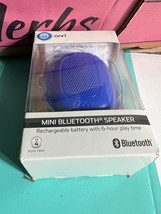 ONN Mini Bluetooth Speaker, Built-In Speakerphone &amp; Hanging Strap, Cobal... - $176.19 MXN