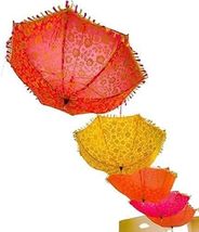 Indian Decoration Umbrellas Traditional Mehndi Decor Party decor Parasol... - £39.54 GBP
