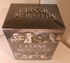 Universal Classic Monsters: Complete 30-Film Collection (Blu-ray) NEW-Box S&amp;H - £121.66 GBP