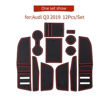 Dust-proof Pad for  Q3 F3 2019~2022 2018 Car Lnterior Anti-slip Mat Door Slot Gr - £50.26 GBP
