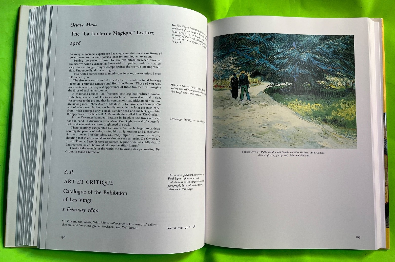 Vtg Van Gogh: A Retrospective by Susan Alyson Stein (HCDJ 1986) Item image 11