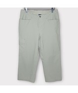 PATAGONIA stretch nylon khaki crop hiking outdoor pants | women&#39;s size 6 - $51.74 CAD