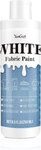 Fabric Paint White, 8.5oz Fabric Paint for Clothes Permanent, Fabricoat ... - £17.83 GBP