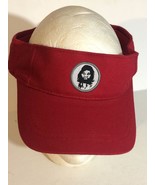 Geico Caveman visor cap hat red H1 - £9.61 GBP